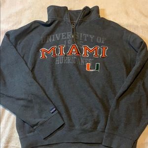 Miami U Quarter Zip-Up